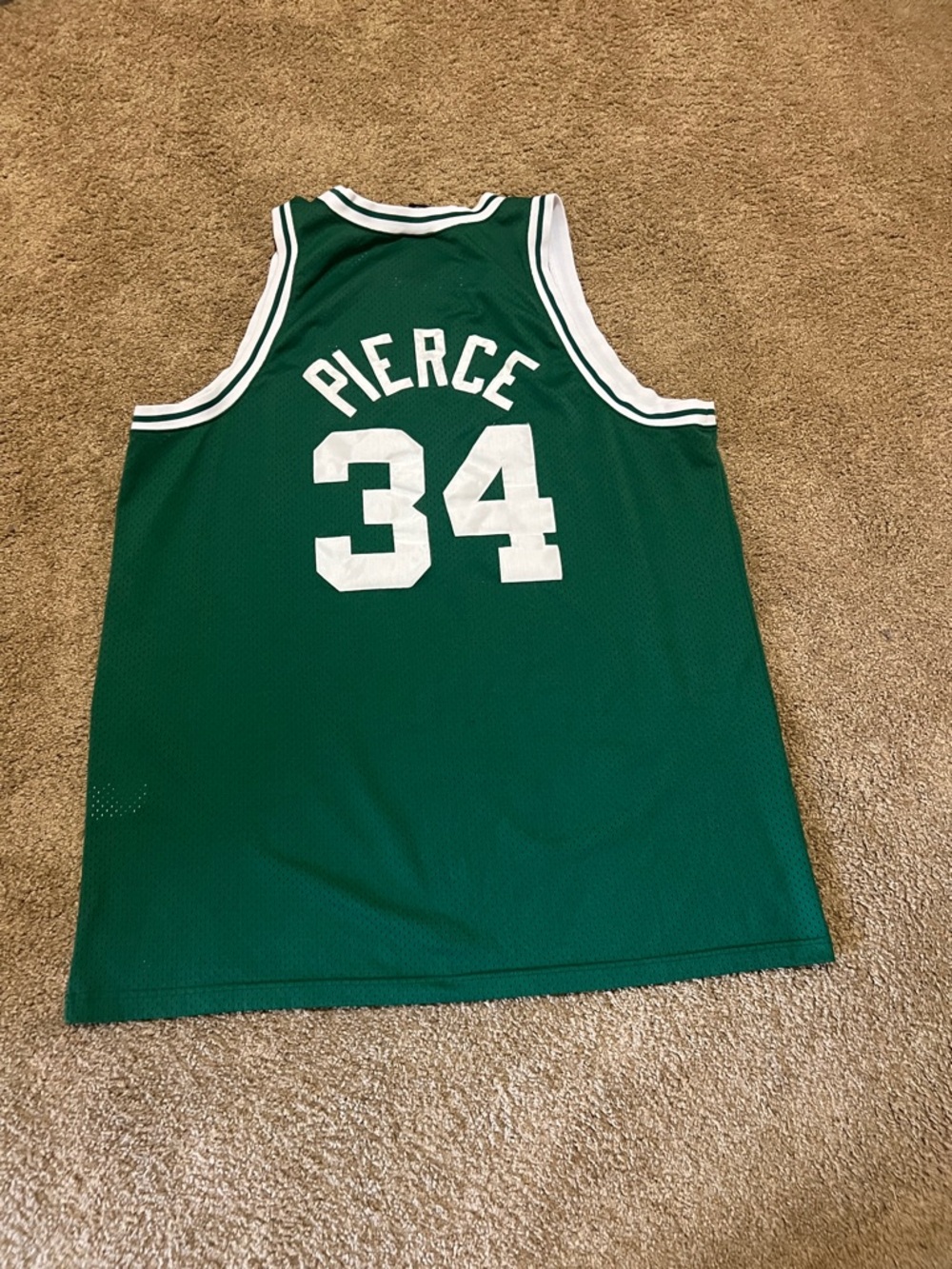 Paul Pierce #34 Boston Celtics Green Basketball Jersey